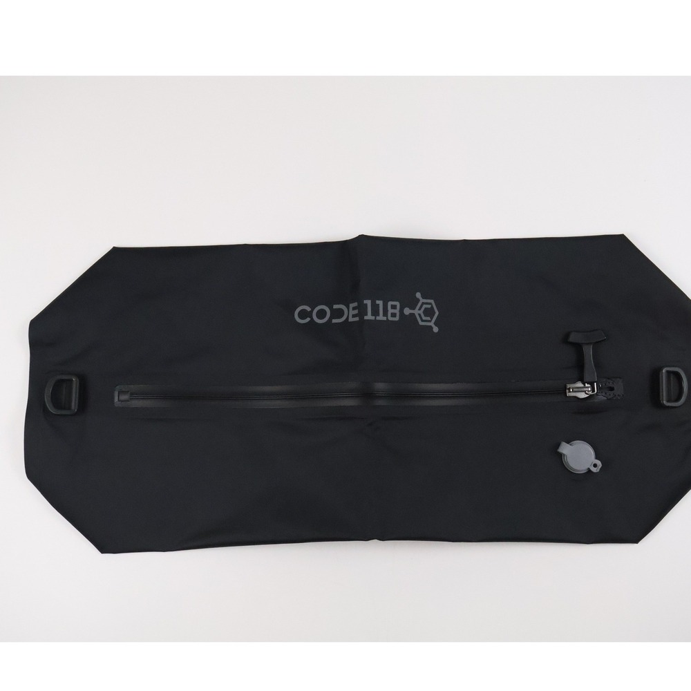 Code 118 Travel Bag Waterproof Dry Bag Black Air Valve One Size NEW